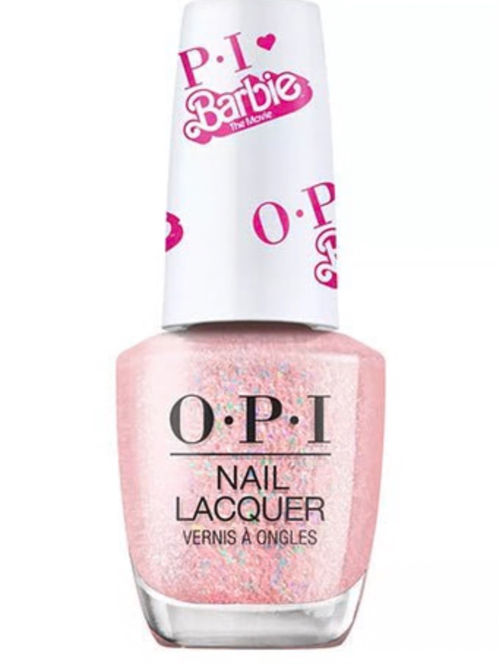Barbie Mattel OPI Shimmery Light Pink Nail Lacquer Polish -Best Day Ever